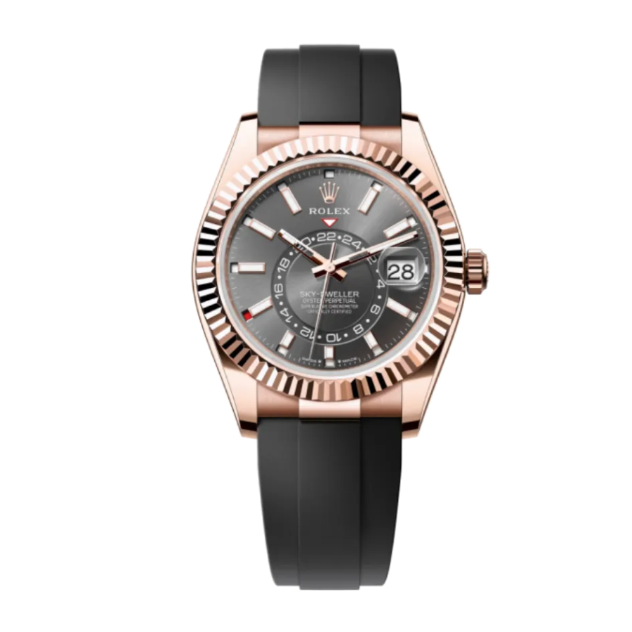 Rolex Sky-Dweller 326935 “Everose Rhodium Oysterflex” First-Class Clone QuickDry 883