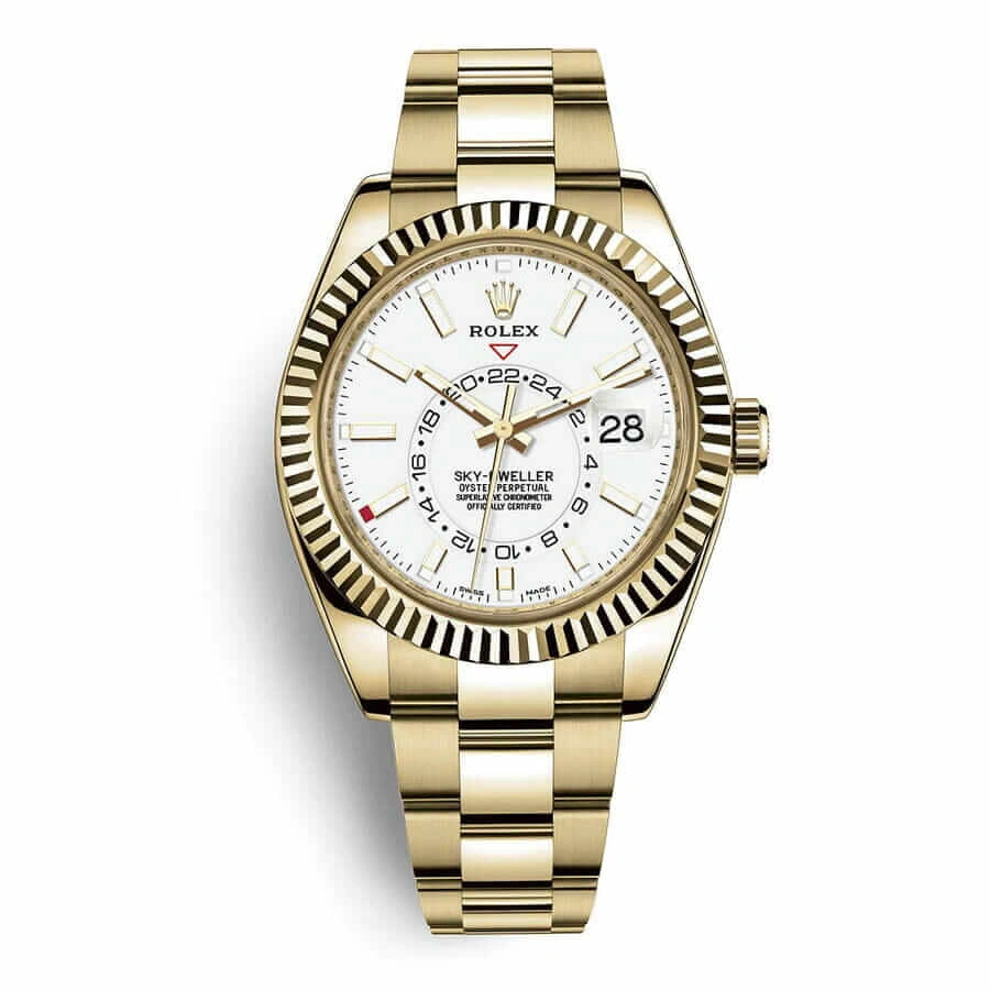 Rolex Sky-Dweller 326938 “Yellow Gold” High-End Replica 1: ZeroBulk 885