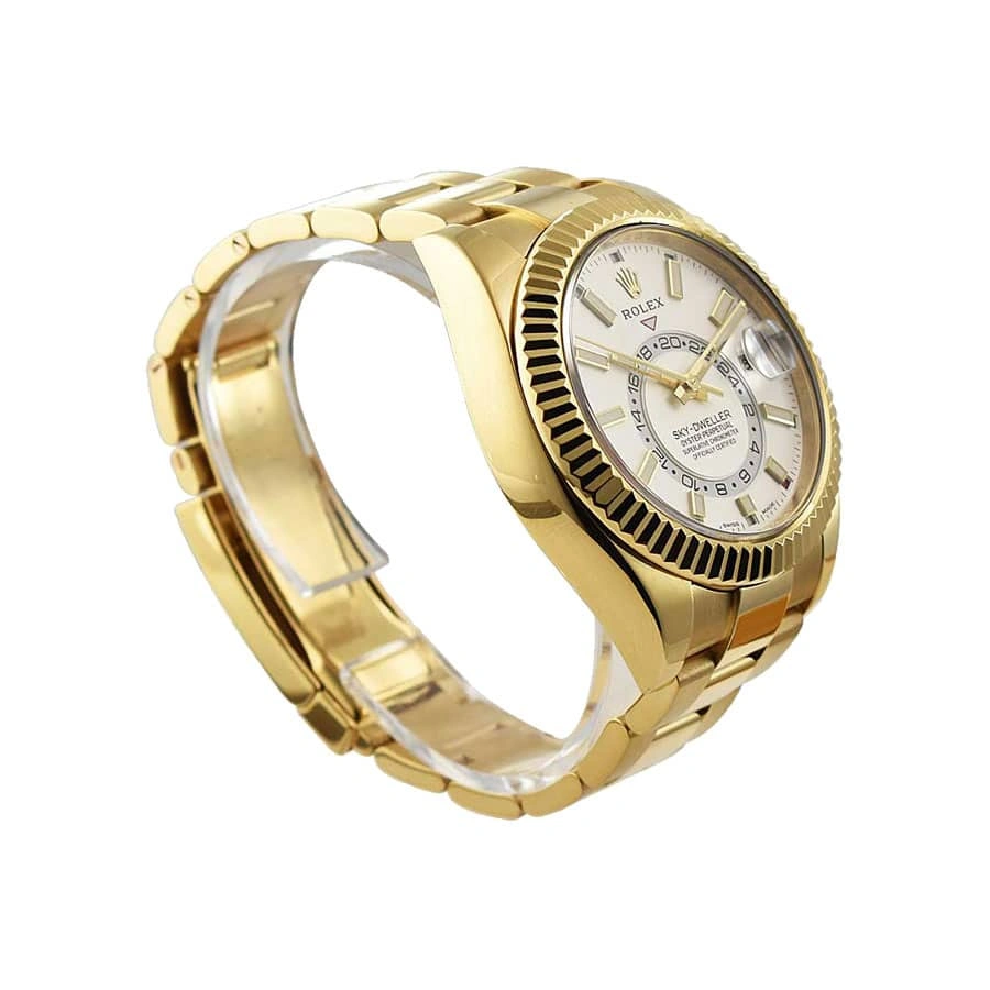 Reptime Rolex Sky-Dweller 326938 “Yellow Gold” High-End Replica 1: ZeroBulk 885