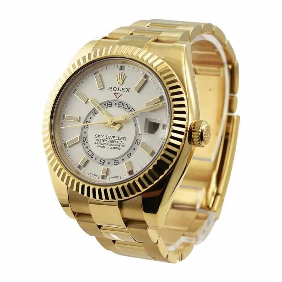 Reptime Rolex Sky-Dweller 326938 “Yellow Gold” High-End Replica 1: ZeroBulk 885