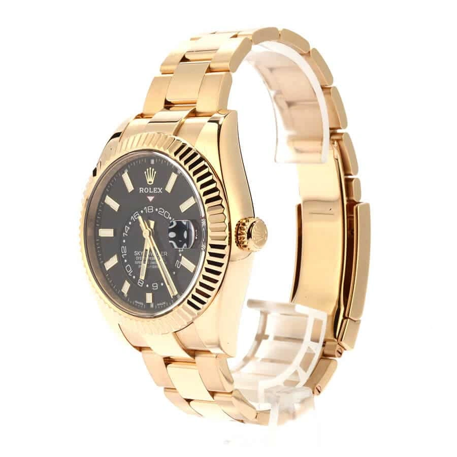 Reptime Rolex Sky-Dweller Gold Replica WeatherProof 889