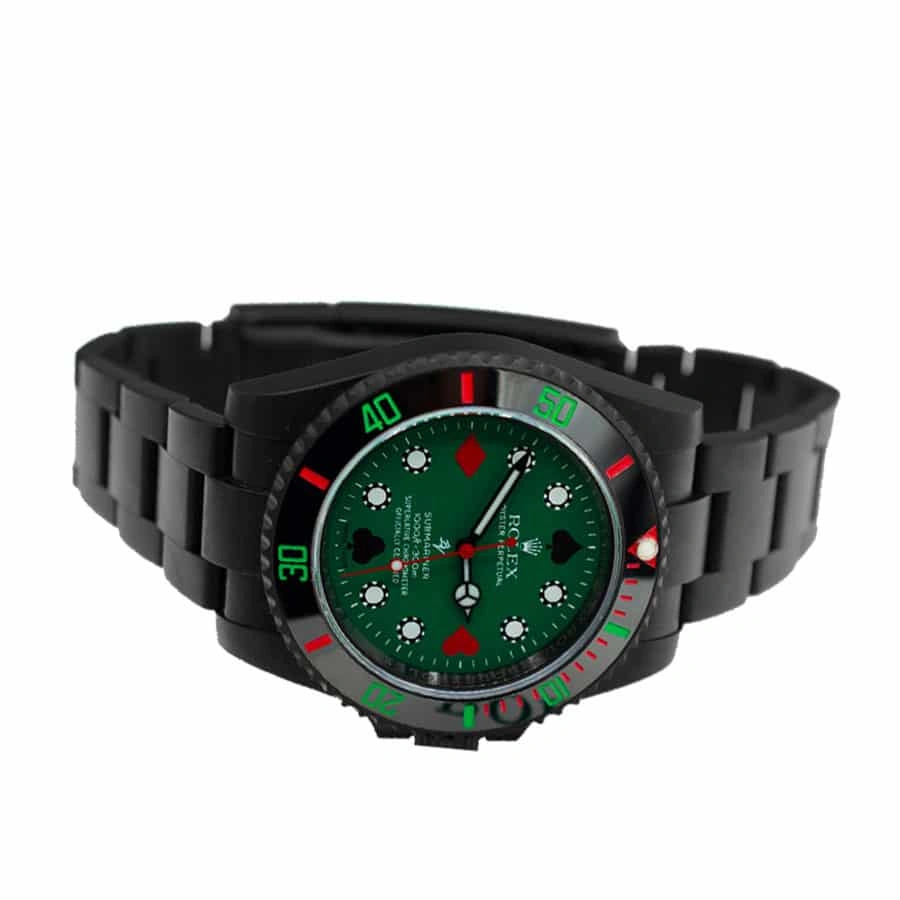 Reptime ZeroBulk Rolex Submariner 114060 “Blaken Poker Green” Exact Replica 1: 893