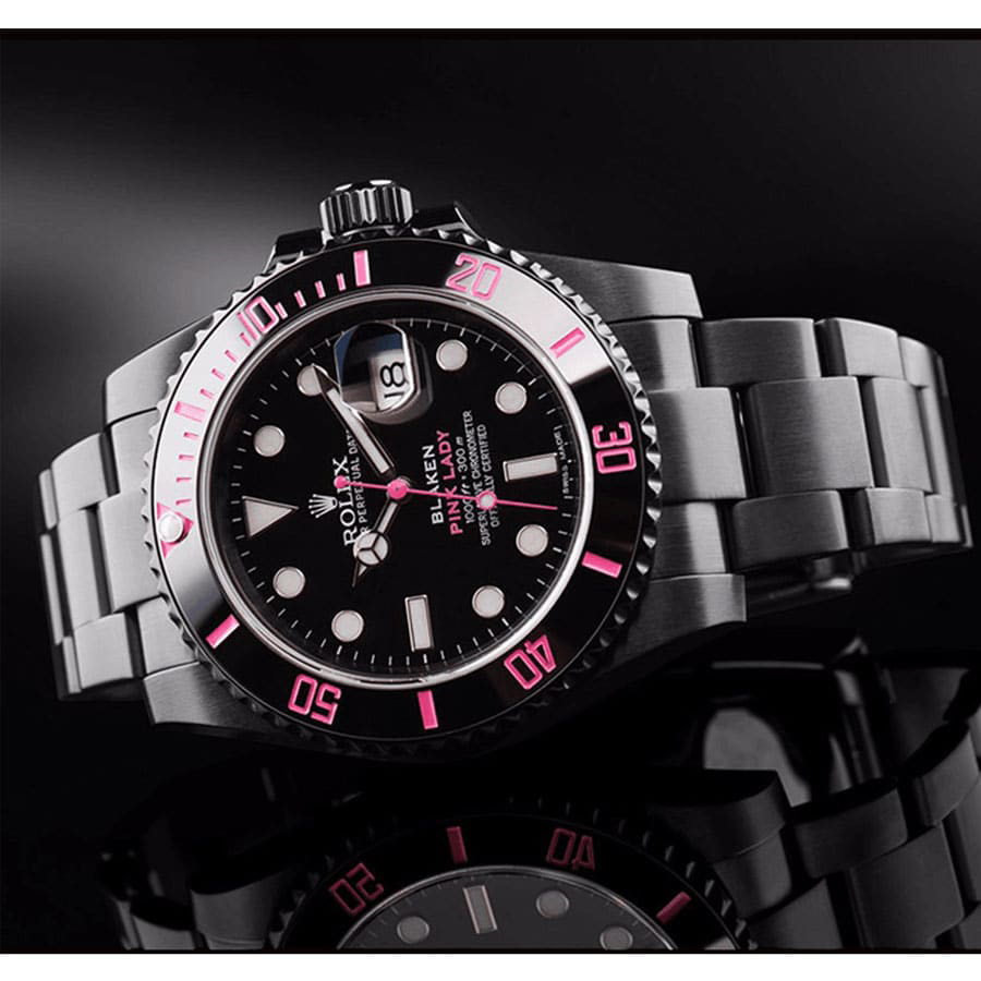 Reptime Rolex Submariner 116610N “Pink Venom” Perfect Duplicate 1: Youthful 904