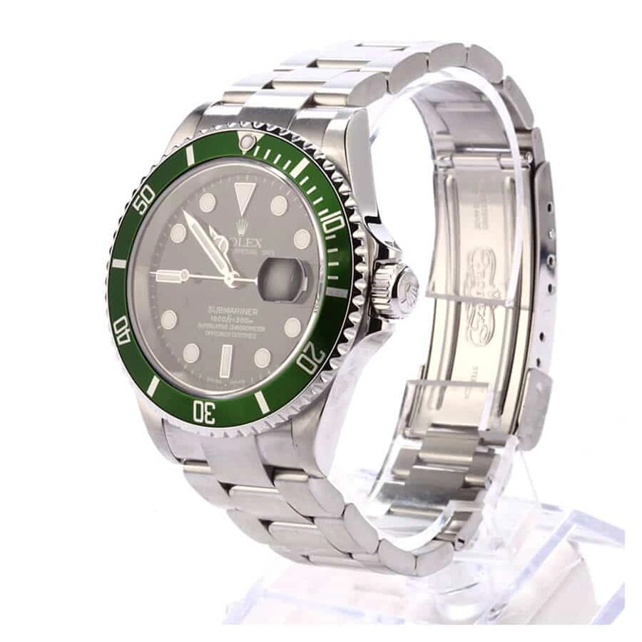 Reptime Fashionable Rolex Submariner 16610LV “Kermit” Precision Replica Edition 900