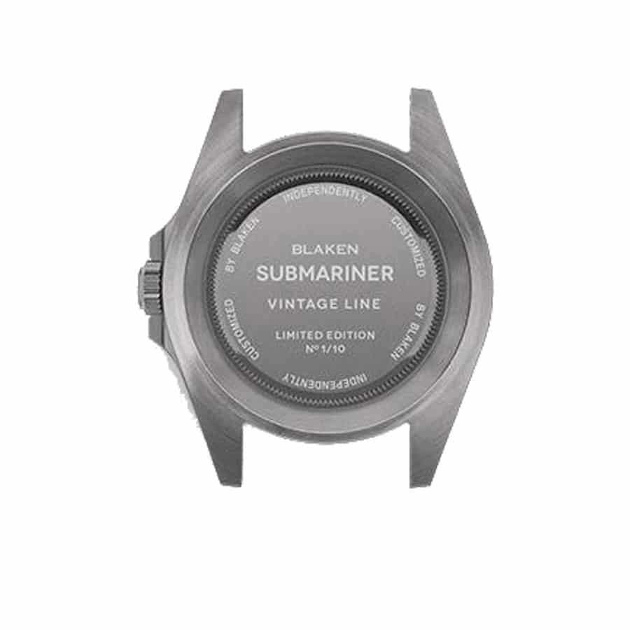 Reptime ZipUp Rolex Submariner 6190 Blaken “Black Dial” Mirror Clone Quality 906