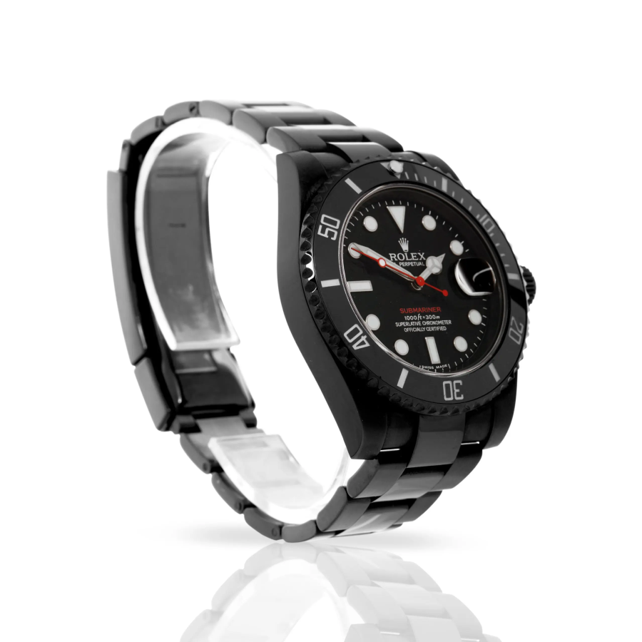 Reptime Versatile Rolex Submariner Date 116610N “Blaken” Superior Replica 917