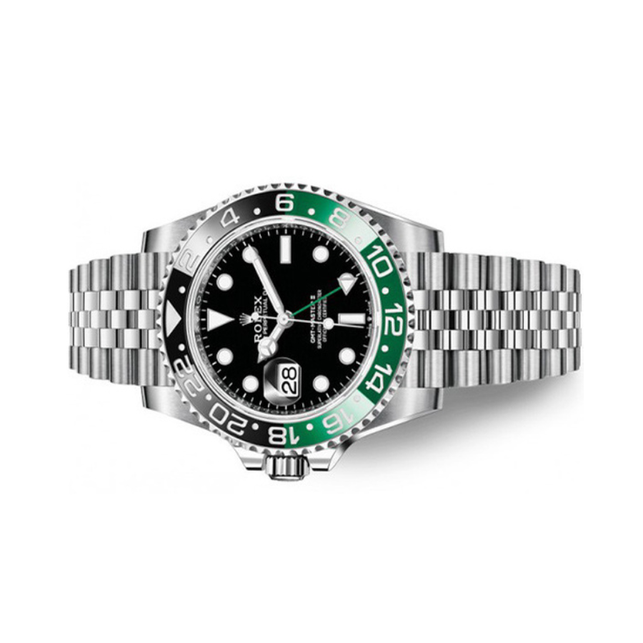 Reptime Rolex Submariner Date 126610LV Green Bezel  Clone 1: Youthful 925