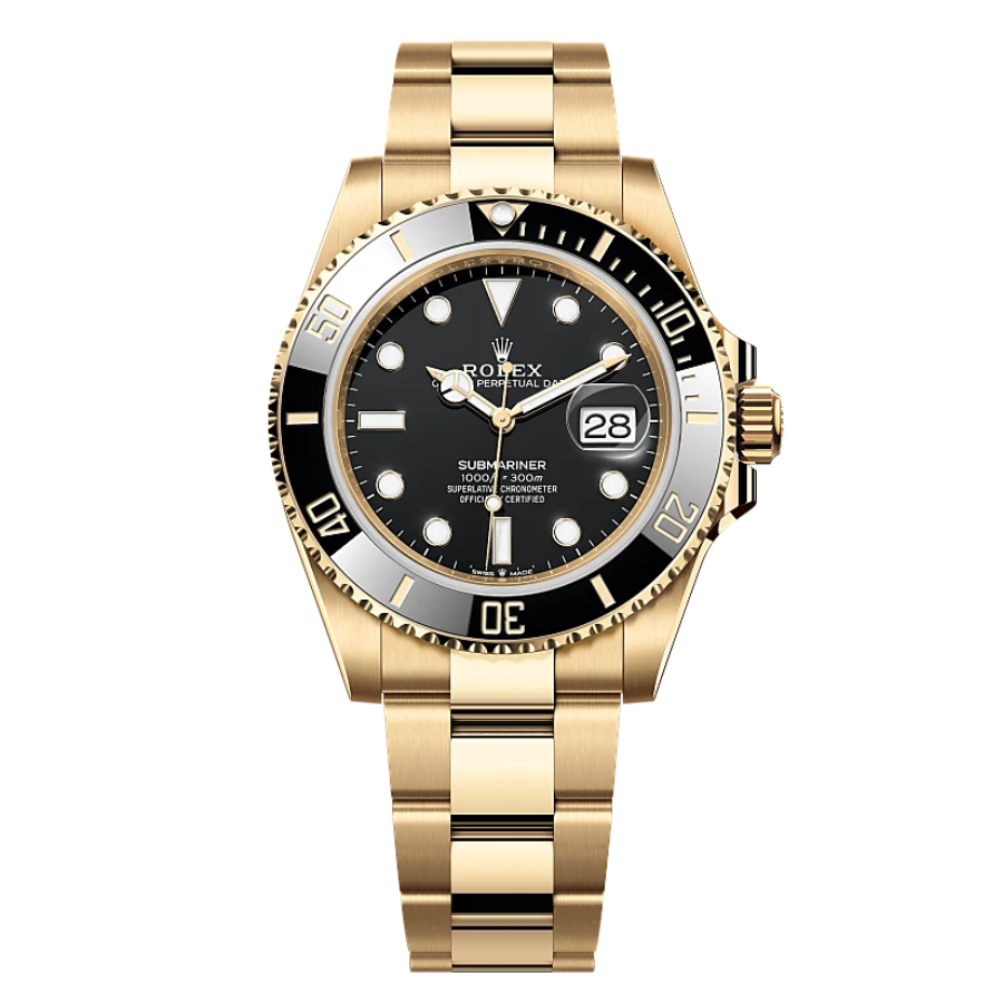 Reptime Rolex Submariner Date 126618LN “Yellow Gold Black Dial” Exceptional Replica 1: Lightweight 931