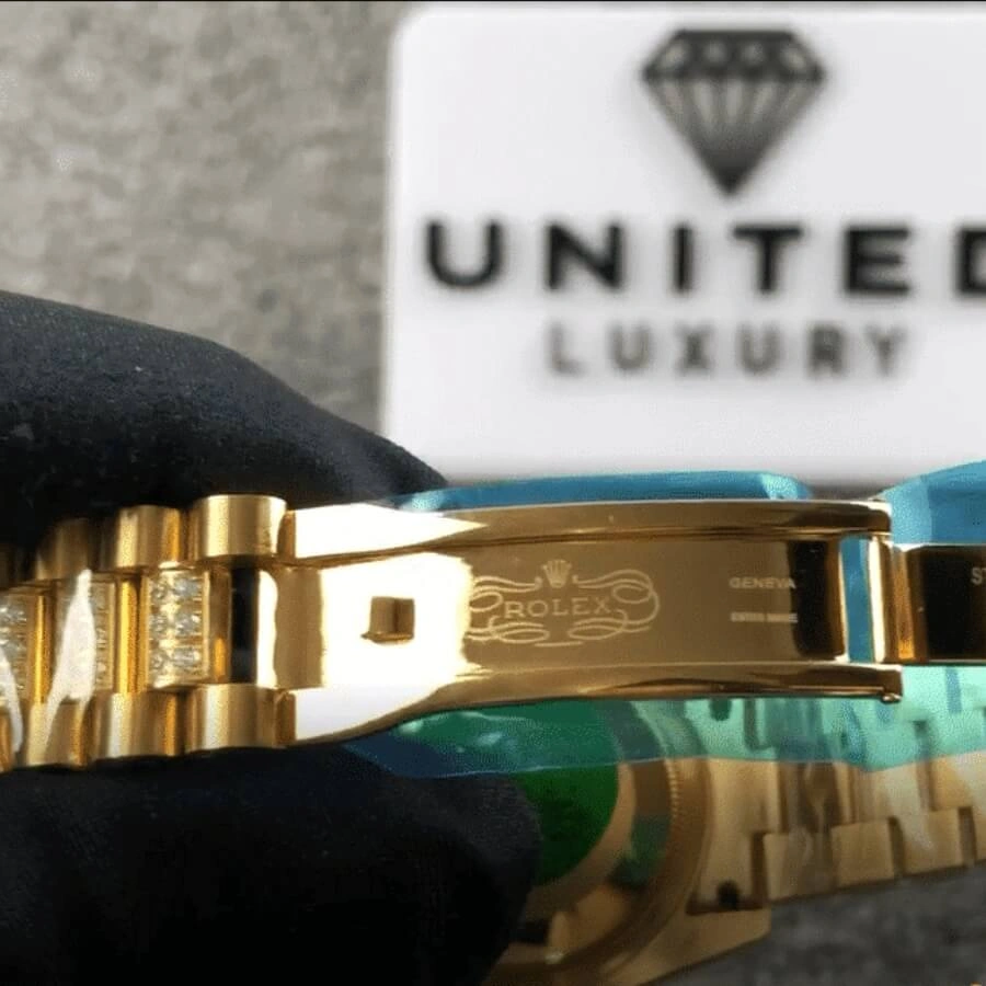 Reptime Flexible Rolex Yacht-Master 116625 “Iced Out” Supreme Clone Quality 1115