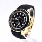 Reptime Timeless Rolex Yacht-Master 126658 “Yellow Gold Black Dial” High-End Clone Quality 937