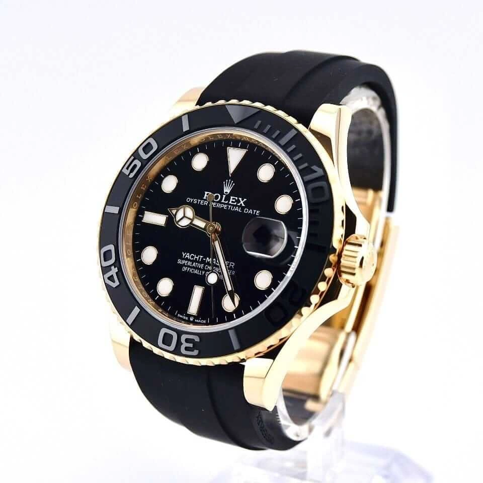 Reptime Timeless Rolex Yacht-Master 126658 “Yellow Gold Black Dial” High-End Clone Quality 937