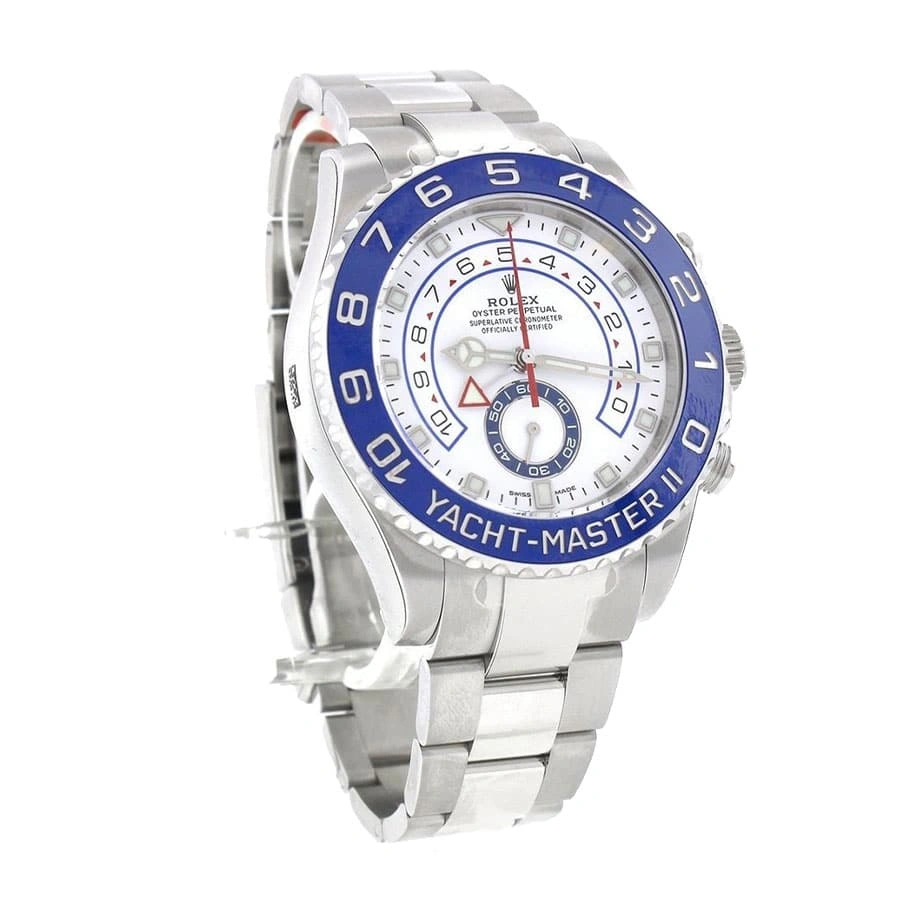 Reptime Rolex Yacht-Master II 116680 White Dial High-End Clone Quality Trendsetting 946