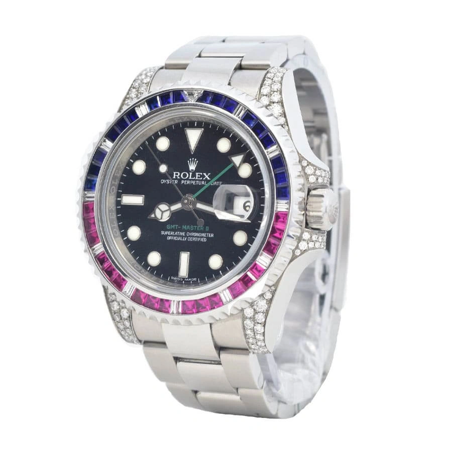 Reptime RolexGMT Master 116718LN “Diamond Bezel” Ultra Clone 1: Lightweight 1116