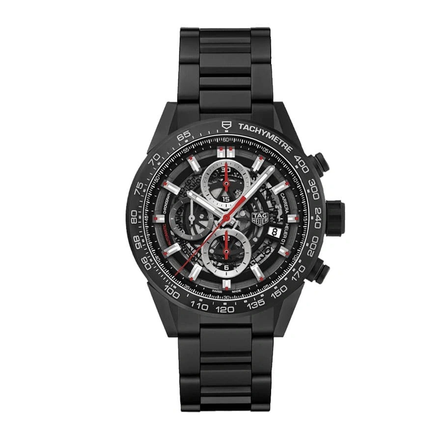 Reptime TAG Heuer Carrera 01 CAR2A1W.BA0703 “Black Steel” Collector’s Copy 1: Comfortable 978