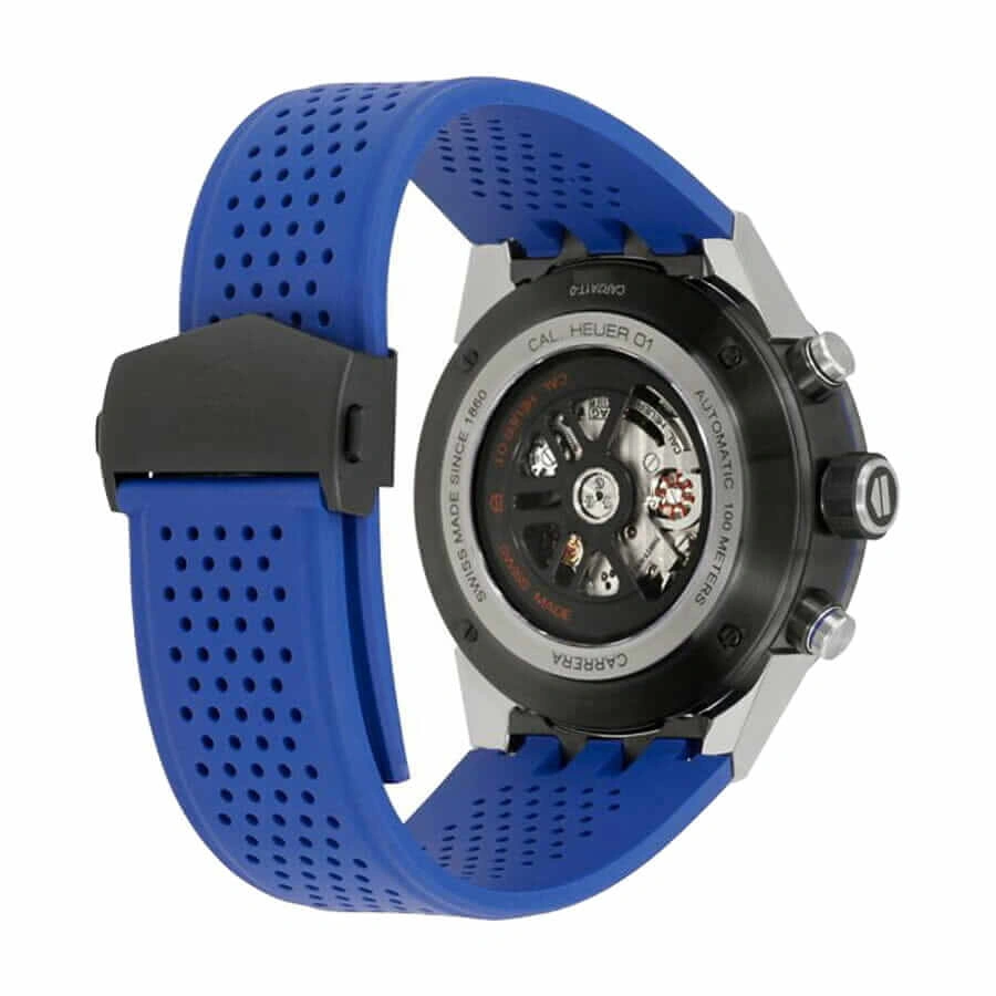 Reptime Casual TAG Heuer Carrera CBN2A1A.BA0643 “Blue Dial” Collector’s Replica 985