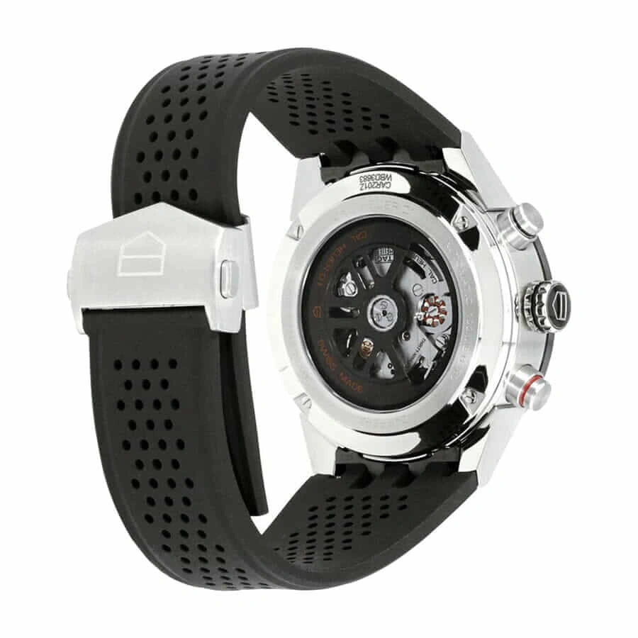 Reptime DailyWear TAG Heuer Carrera Chronograph CBN2A1B.BA0643 “Black Rubber” Deluxe Copy Quality 982